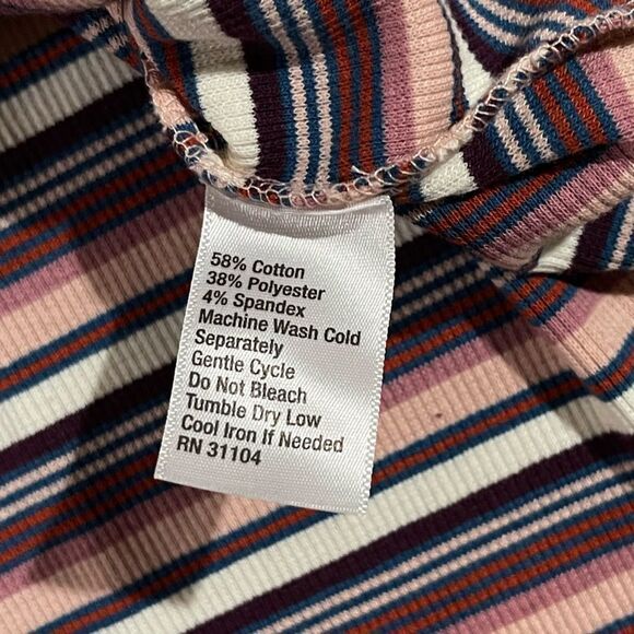 True Craft Striped Women’s Top XL NWOT - Picture 6 of 10